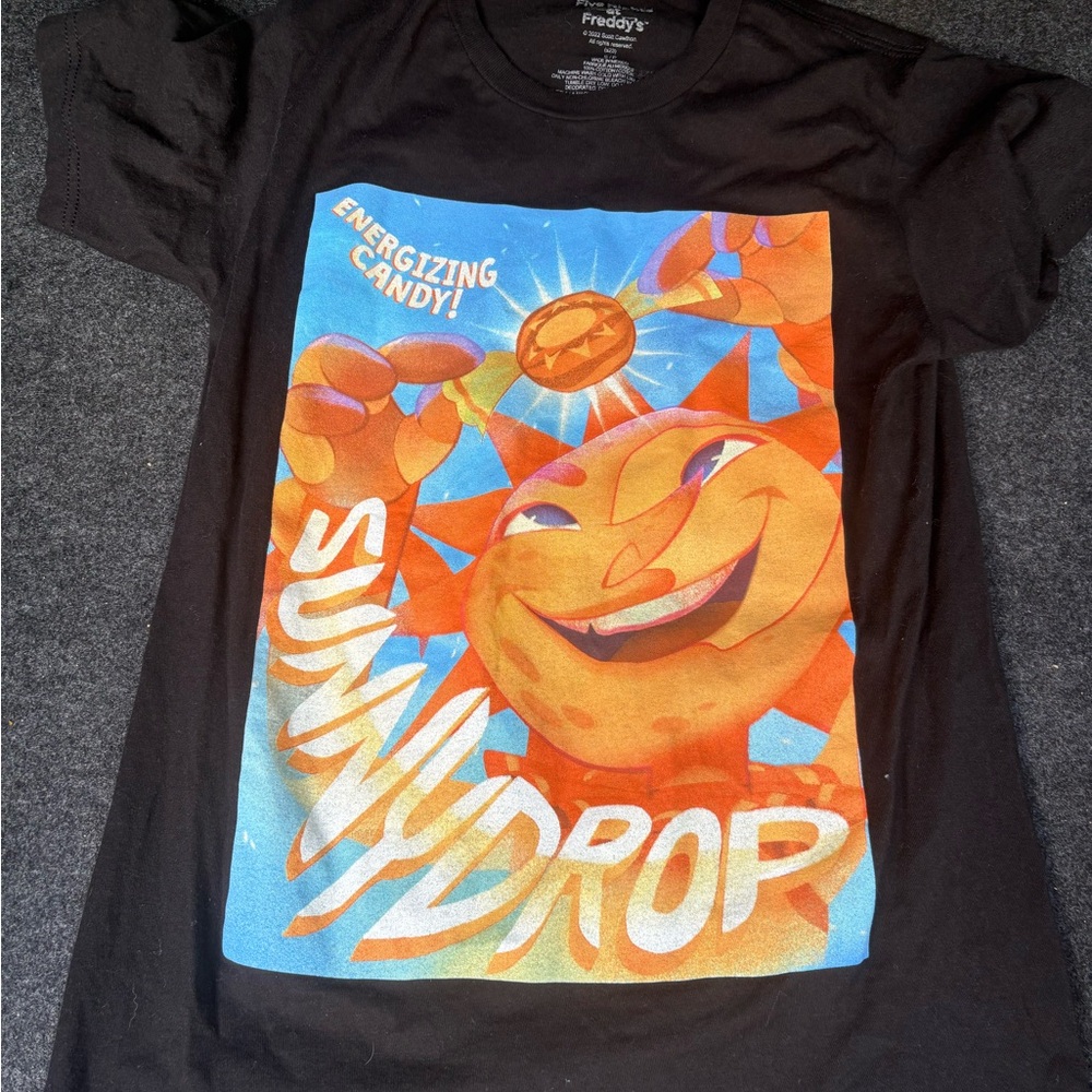 Freddy Kids Black Sunnydrop T-Shirt